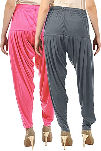 Image of Buy That Trendz Patiala Salwar for Women Relaxed Fit Viscose Patiyala Salwar Harem Bottom Pants