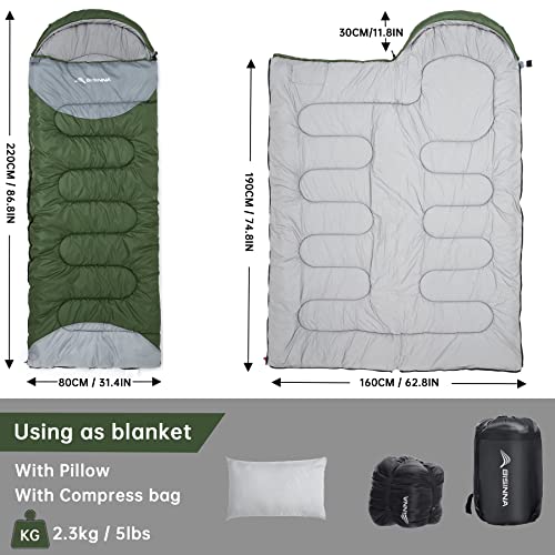 Opiniones y reviews de Bolsas de dormir térmicas para clima frío los más solicitados. 14 Imagen adicional