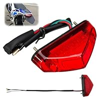GBULTR Hochwertiges Motorrad Rücklicht LED Bremslicht, 12V 9 LED Universal für Motorräder, ATVs, Dirt Bikes, E-geprüft, Robustes ABS-Gehäuse, Ultraschallschweißtechnologie, 50.000 Stunden Lebensdauer