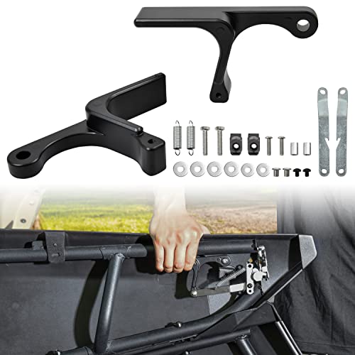 La mejor comparación de Accesorios para puertas de aluminio más recomendados. 33 SAUTVS - Manijas de puerta de aluminio para Can-Am X3 & Max, pestillos de puerta con revestimiento en polvo negro para Can-Am Maverick X3 X DS RS Turbo R Max 2 & 4 modelos de...
