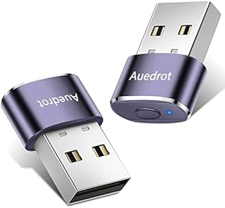 AUEDROT Mouse Jiggler Undetectable USB Mouse Mover Jiggler Automatic Mouse Wiggler with 2 Jiggle Modes, Driver-Free, Plug & Play, Keep Computer/Laptop Awake, Grey