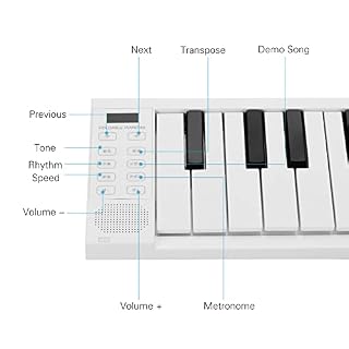 Gyj&mmm Christmas Carols Piano, Piano Portable Pliable, 88 Boutons Piano Portable avec Batterie USB Intégrée Et MIDI Via… - Les Beatles, Paul McCartney, John Lennon, RIngo Starr, George Harrison Gyj&mmm Christmas Carols Piano, Piano Portable Pliable, 88 Boutons Piano Portable avec Batterie USB Intégrée Et MIDI Via… – Image 7
