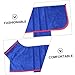 Abaodam 1Pc Super Absorbent Pet Bathrobe for Dogs and Cats Quick Drying Cozy Towel Robe Blue for After Bath Summer Swimming Easy to Carry Soft Material for Comfort