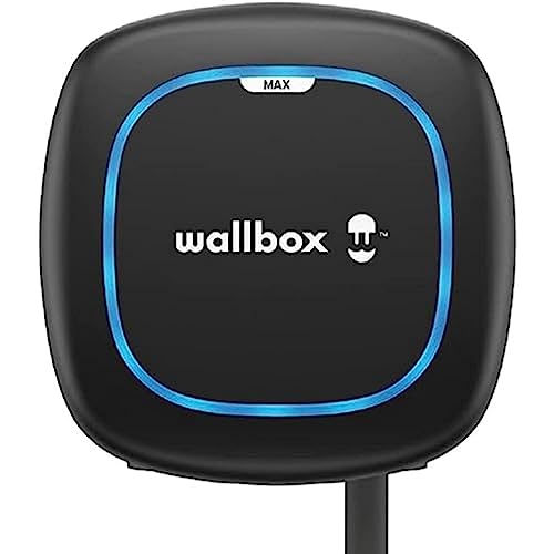 Wallbox Pulsar MAX (22 kW, Tipo 2, Wi-Fi, Bluetooth, OCPP, Interior/Exterior, cabo 7 metros)