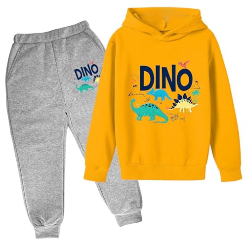 Otoño e Invierno Niños Sudadera con Capucha Conjunto Popular Impreso Sudadera Con Capucha Conjunto En Ropa Interior Casual Lindo Impreso Manga Larga, morado, 11-12 años