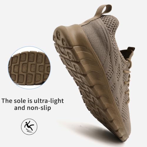 Image of Men Walking Running Tennis Sneakers Non Slip