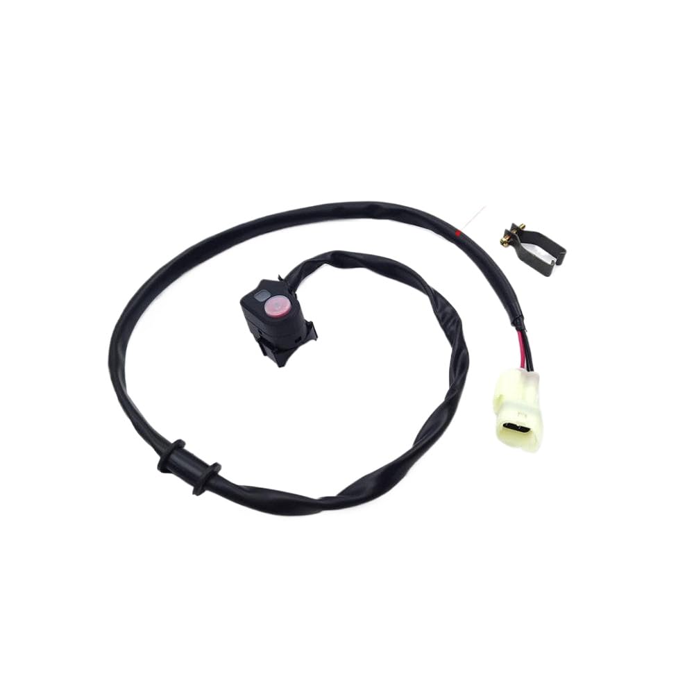 2013 Motorcycle Engine Kill Switch Stop Button Flameout On Off with Light Compatible with CRF110F CRF250R CRF450R Pit Dirt Bikes Universal Fit