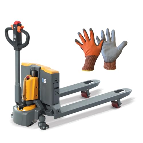 APOLLOLIFT Full Electric Pallet Jack Truck, 4400lb Capacity, Lithium Battery...