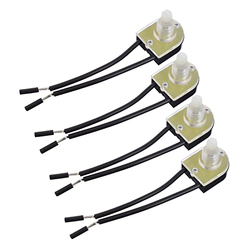 Balacoo 4pcs Ceiling Wall Lamp Knobs Professional Design Light Dimmer Switch Knobs Lamp Turn Knob Lamp Knob Lamp Switch Knob for Ceiling Wall