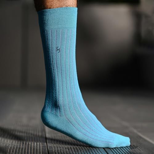 Image of ONE8 by Virat Kohli Premium Cotton Socks for Men with Comfortable Grip And N9 Anti-Bacterial Odour Free Treatment