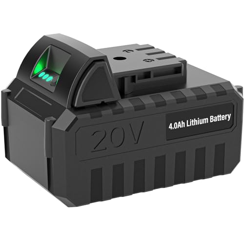 ZEGJAW 20V 4.0Ah Lithium Battery for Snow Equipment