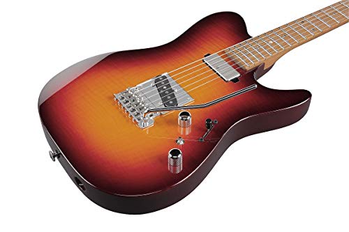 Ibanez AZS2200F-STB Sunset Burst – Guitare électrique (+ étui) - Les Beatles, Paul McCartney, John Lennon, RIngo Starr, George Harrison Ibanez AZS2200F-STB Sunset Burst - Guitare électrique (+ étui) – Image 6