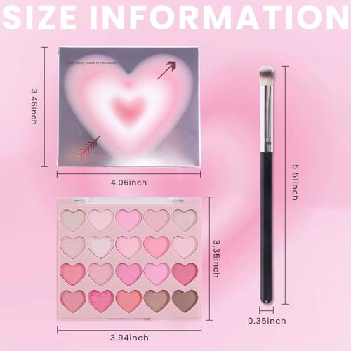 Image of SUAKE Nude Pink Eyeshadow Palette, Matte & Shimmer, High Pigmented 20 Colors Brown Purple Eye Shadow Primers for Eye Makeup, Korean Powder Palet de sombras de ojos (01#-NUDE-20 COLORS)