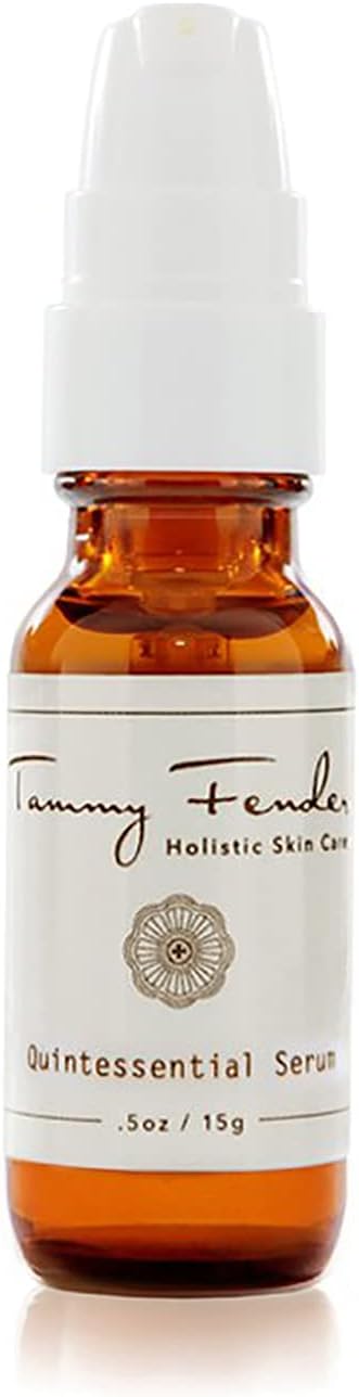 Quintessential Serum | Natural, Organic, Cruelty Free, Non-Toxic Skincare | Ultra-Concentrated Serum | Replenish, Moisturize, Soothe, & Strengthen | All Skin Types (.5 oz - Travel Mini)
