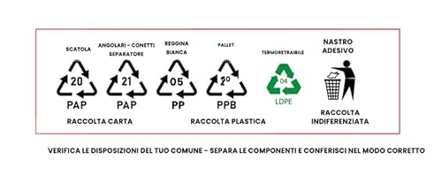 BODYPERFECT Faja Lumbar Hombre Muje Trabajo de Lana Reductora Cinturón Pancera Banda Térmica de Cintura Made in Italy XL - imagen 7