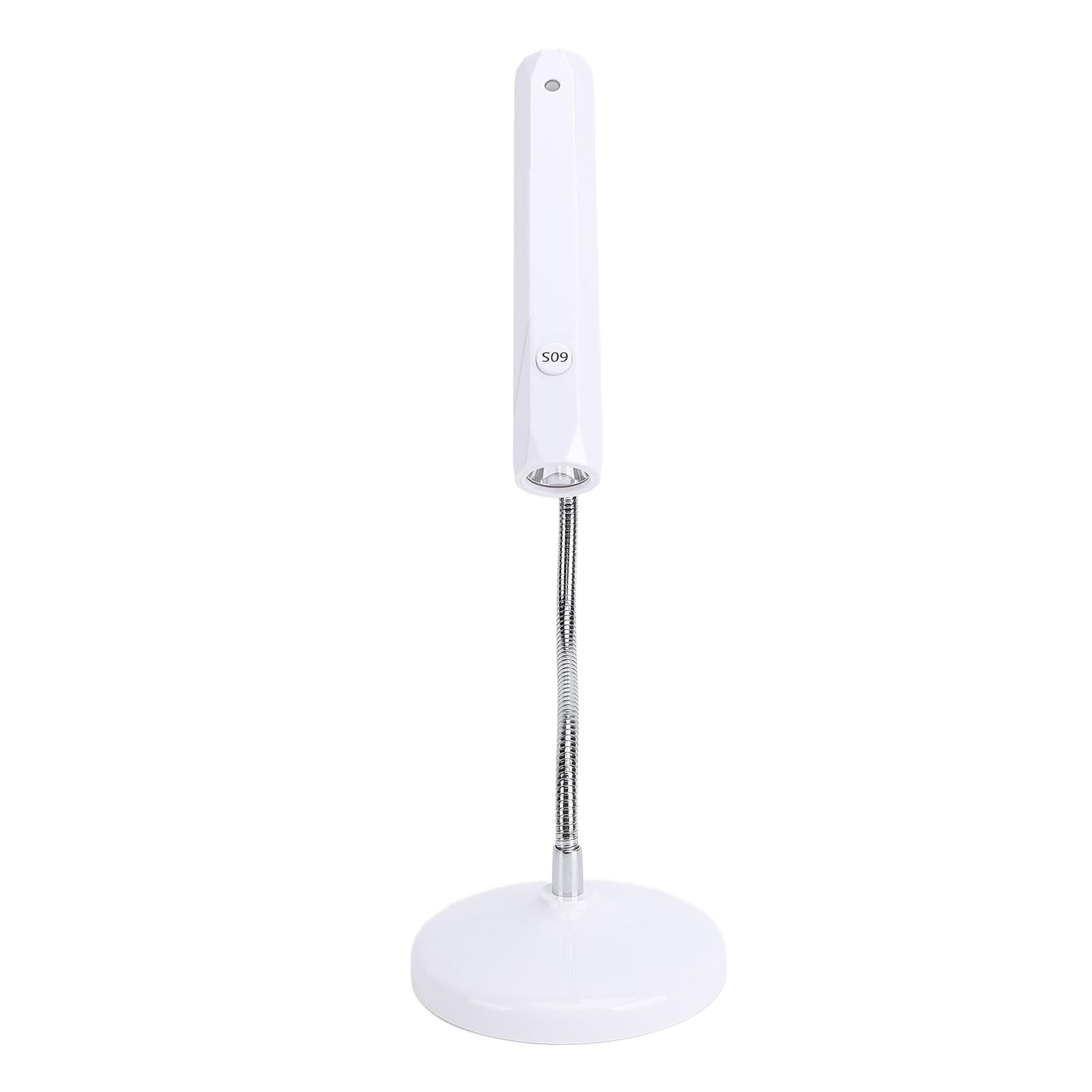 Generic Lampada per Unghie LED UV Magnetica Portatile Ricaricabile con Collo di Cigno Flessibile per Uso Domestico Professionale, Polimerizzazione Flash da 9 W, per gli Amanti della Nail Art
