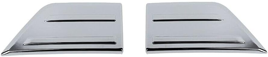 Front Bumper Corner Protector Cover Trim Accessories + Chrome for Ford for F150 /Lariat/Limited/Platinum/Raptor/SSV/Tremor/XL/XLT 2021-2022 FBCPCTAFFF2C