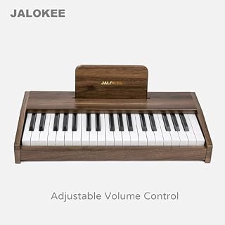 Kids Piano Keyboard, Digital Piano for Kids, Music Educational Instrument Toy, Wood Toy for 3+ Girls and Boys (Walnut, 37 Keys) - Les Beatles, Paul McCartney, John Lennon, RIngo Starr, George Harrison Kids Piano Keyboard, Digital Piano for Kids, Music Educational Instrument Toy, Wood Toy for 3+ Girls and Boys (Walnut, 37 Keys) – Image 6