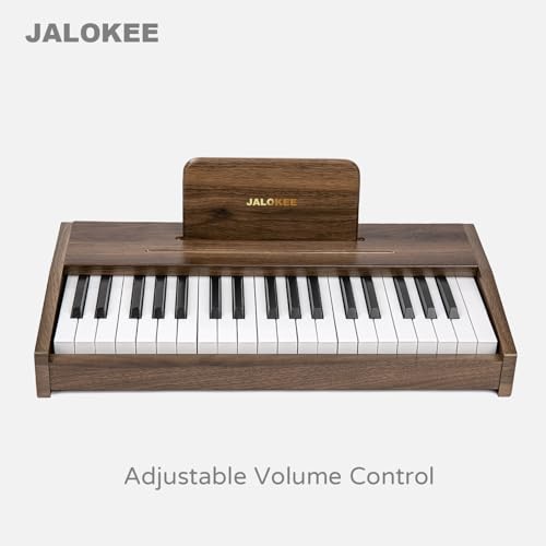 Kids Piano Keyboard, Digital Piano for Kids, Music Educational Instrument Toy, Wood Toy for 3+ Girls and Boys (Walnut, 37 Keys) - Les Beatles, Paul McCartney, John Lennon, RIngo Starr, George Harrison Kids Piano Keyboard, Digital Piano for Kids, Music Educational Instrument Toy, Wood Toy for 3+ Girls and Boys (Walnut, 37 Keys) – Image 7