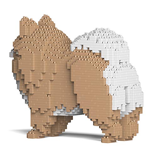 Amazon.com: JEKCA Pomeranian 02S-M01 | Dog Plastic Building Blocks