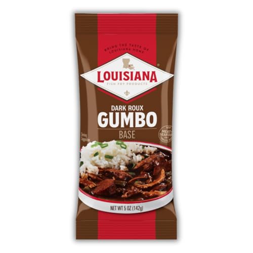 Louisiana Fish Fry Dark Roux Gumbo Base 5oz