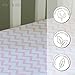 Ely’s & Co. Crib Sheets Baby Girl Fitted Crib Mattress Sheet Set, 2 Pack, 100% Jersey Knit Cotton, Infant and Toddler Nursery Bedding, Pink Chevron and Polka Dot Collection, 28” x 52”