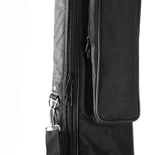 MUSIC STORE Housse Super Deluxe guitare électrique noir/Logo rouge – Sac pour Guitares Électriques - Les Beatles, Paul McCartney, John Lennon, RIngo Starr, George Harrison MUSIC STORE Housse Super Deluxe guitare électrique noir/Logo rouge - Sac pour Guitares Électriques – Image 7
