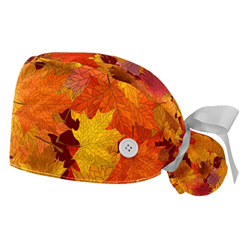 Chapeaux bouffants ajustables JDEZ (2PCS) avec bandeau anti-transpiration pour homme et femme