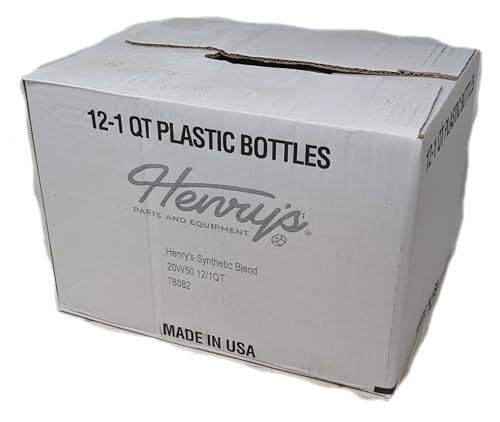 Henry's H3054905 Aceite 20W-50 Sintético Mezcla 12 botellas miniatura 2