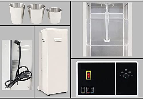 Kommerzielle Eismaschine, Edelstahl Chill Drink Mixer Mixer, Macht Eis, Sorbet, Frozen Yoghurt, 500 W, Energiesparend… – Bild 8