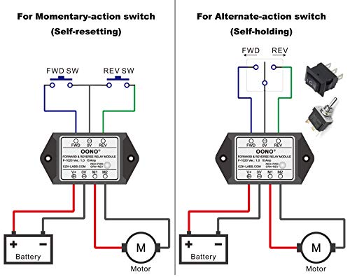 Oono F-1020 Forward And Reverse Relay Module thumb #1