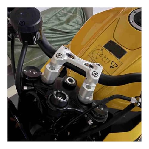 Elevador ajustable de manillar para Street Triple 765R que aumenta la altura de la base 3