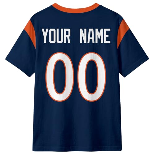 Image of T-Shirt Custom Crewneck Short Sleeve for Men Gifts | Custom T-Shirt Personalized Name and Number