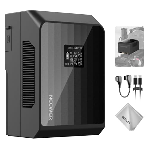 【Uscita di Tensione Sicura e Stabile】 Questa batteria v mount di backup agli ioni di litio è dotata di un meccanismo di gestione della batteria intelligente (BMS) che protegge automaticamente da cortocircuiti, sovratensione, sovracorrente, sovraccarico e scarica eccessiva e invia persino avvisi tempestivi in caso di sovratensione, sovracorrente, sovratensione, surriscaldamento e scarica insufficiente. Presenta un guscio in PC V0 ignifugo per maggiore sicurezza e durata.