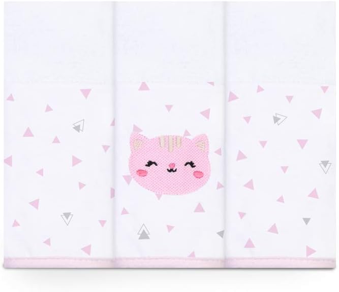 Fralda Papi Textil Mami Bichuus 70x70cm com 3 unidades — Melhor para cuidados suaves e versáteis