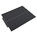 Tapis de drainage Grand tapis de séchage de vaisselle en silicone Tapis de séchage réutilisable écologique pour la vaisselle Vaisselle antidérapante Tampon de drainage en silicone(Noir)