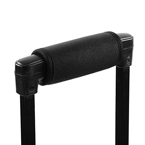 Alomejor Agarre Equipaje Manija La Maleta Nombre Etiqueta Equipaje Mango Agarre Cubiertas(Black) Cover
