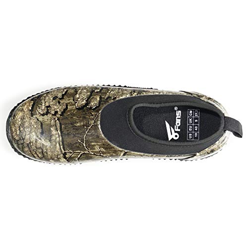 8 Fans Garden Shoes For Men Waterproof Grass Cutting Shoes Yard Shoes For Gardening Outdoor Timber Camo Size 11 #TOP3