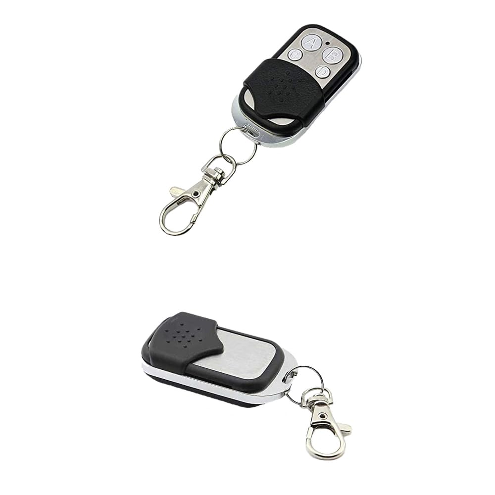 20 télécommandes pour Portail et Garage à Code Fixe 433.92 MHz avec 4 Touches