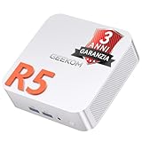GEEKOM A7 Mini PC[Potente e Silenzioso per la Tua Creatività] con AMD Ryzen 5 7535HS |16GB DDR5 Espandibile e 1TB SSD| Mini PC Windows 11|USB4.0,LAN 2.5G,Slot SD – Perfetto per Ufficio,Casa e Design