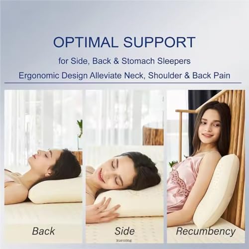 Almohada Látex Ajustable 20.0 x 13 x 2.5 pulg miniatura 2