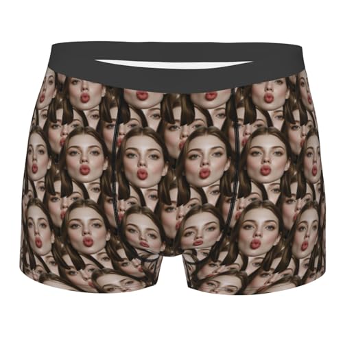 Personalized Boxers Custom Boxers For Men Boyfriend Husband With Face Funny Gifts Customized Gifts