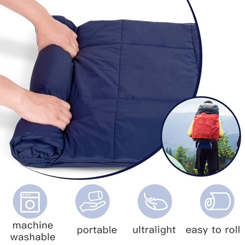 Camping-Blanket-Extra-Large-78-x-55-Outdoor-Windproof-Stadium-Blanket-Thicker-Water-Resistant-Travel-Blanket-Portable-Wearable-Warm-for-Camping-Stadium-Hiking-and-Backpacking-Navy