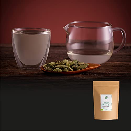 Kardemom Groene Peulen Gourmet Bio - Intens Aromatisch - Harsachtige Geur Peul - Kardemom 100g - Afbeelding 6