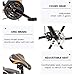 Omelaza 26 ich Folding Mountain Bike, 21 Speed High Carbon Steel Mountain Bike for Adults with 30 Inches Durable Tires, Front Suspension Folding Bicycle for Women and Man