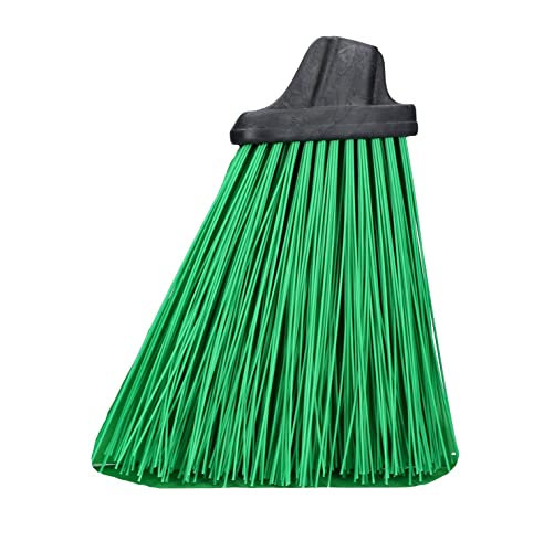 Garden Broom Head with Hard Bristle Broom - Yard Brush Heavy Duty Outdoor for Home Garage Patio Decking Caravan – Indoor Floor Sweeping Brush with Fitted Broom Head Bracket