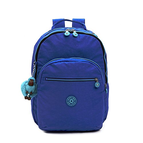Kipling Seoul Backpack, Sailor Blue Contrast Zip, One Size