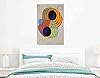 Artley Prints - Relief Rhythms by Robert Delaunay Canvas Wall Art | Framed Pictures for Living Room, Office, Bedroom | Abstract Prints Ready to Hang Large 76 x 50cm (30 x 20 inches) #5