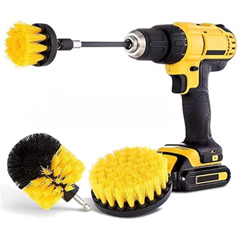 LCF 3 Pcs Drill Brush Cleaner Set Cover