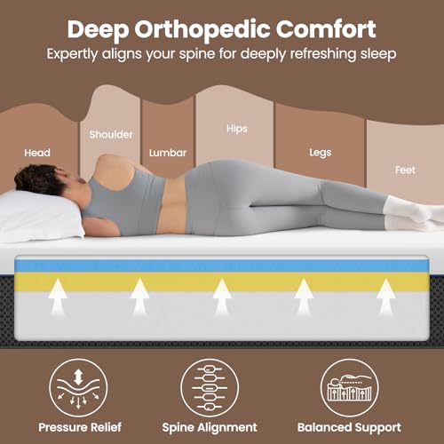 King size memory foam Tempur mattress